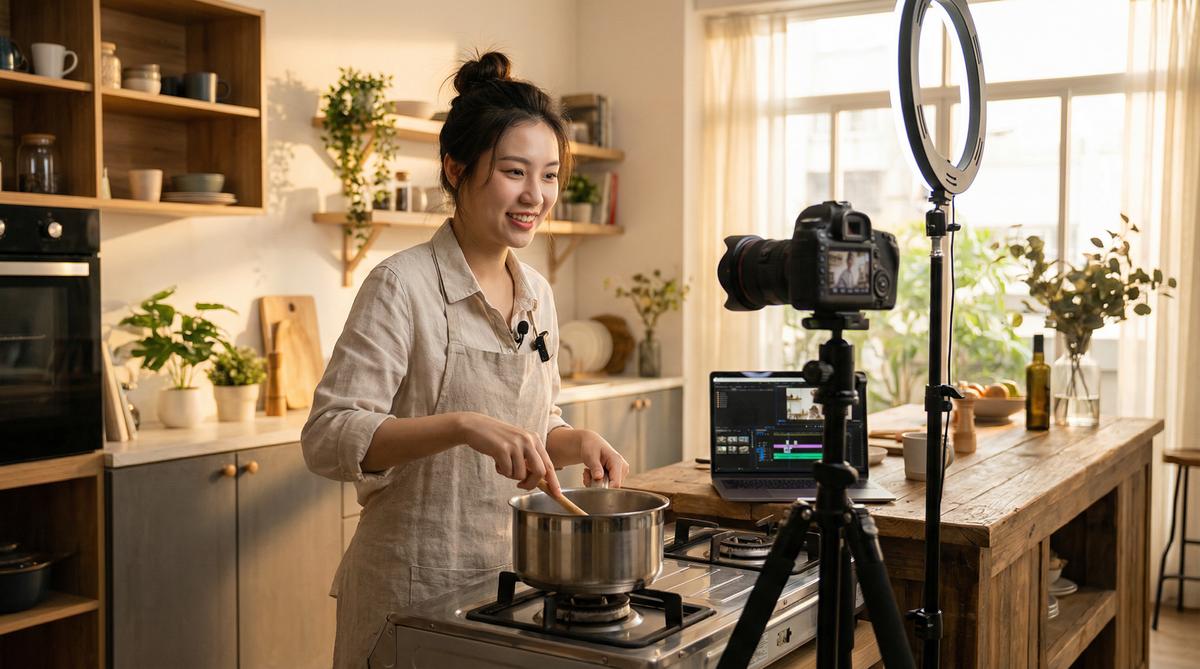 蜜桃传媒视频-美食VLOG视频